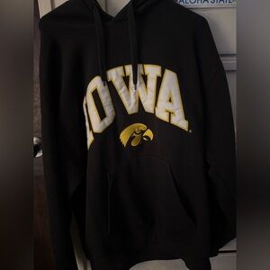 Iowa Black Hoodie